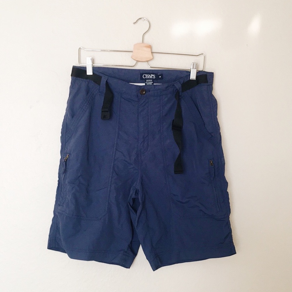 Chaps men blue sport shorts